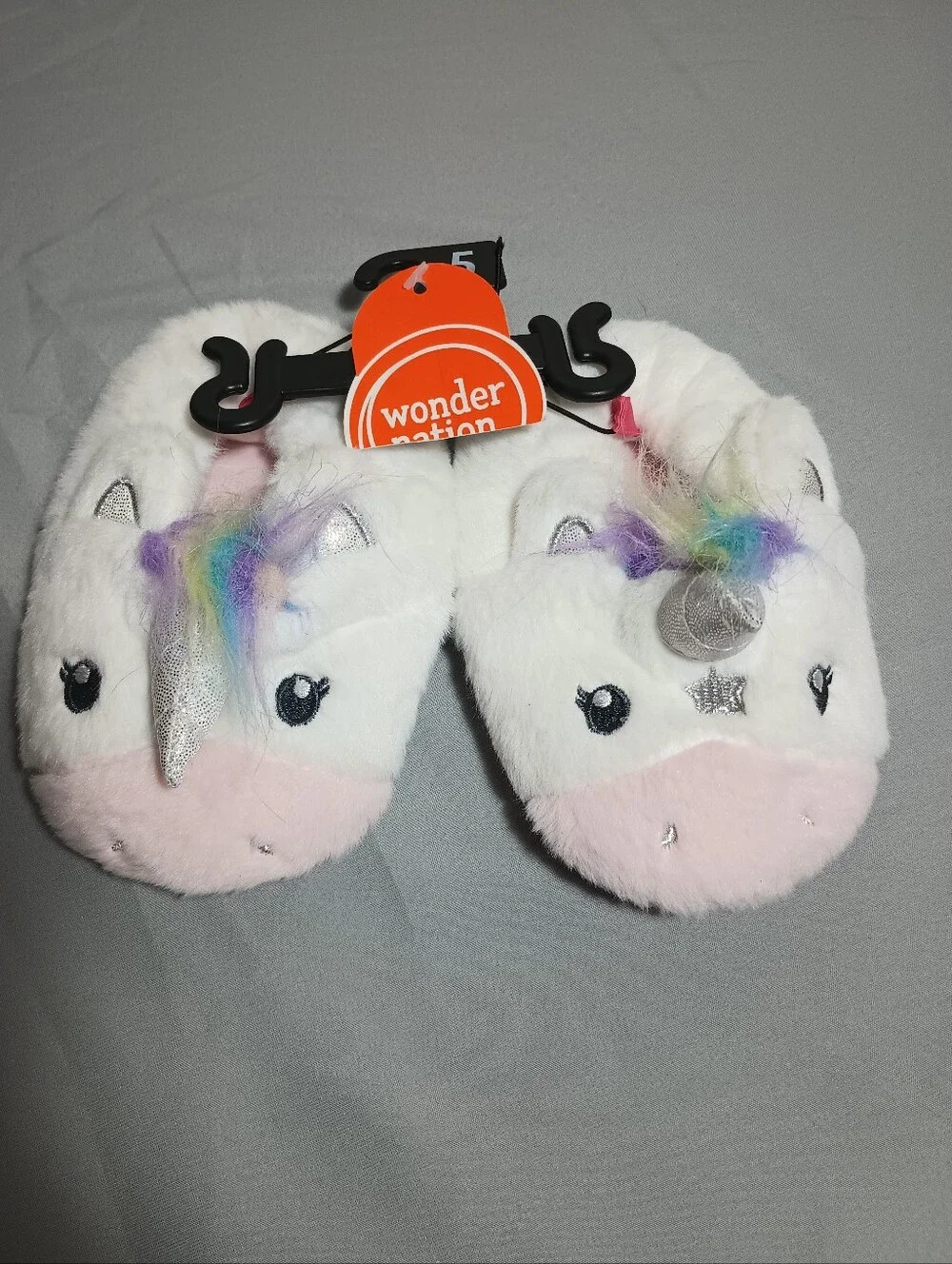 Wonder Nation Infant Aline Unicorn Slippers